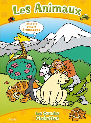 Couverture de Les animaux par Piccolia