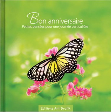 Couverture de Bon anniversaire: Petites pensées pour une journée particuliére
