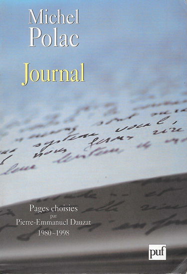 Journal : pages choisies (1980-1998)