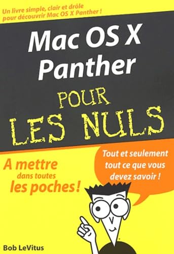 Mac OS X Panther pour les nuls