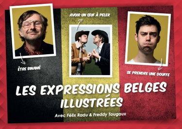 Couverture de Les expressions belges illustrées