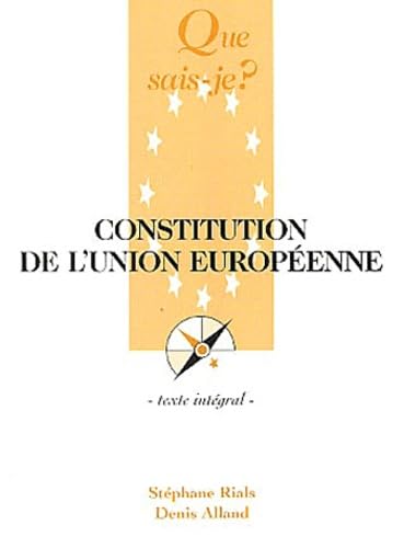 Constitution de l'Union Européenne