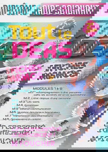 Tout le DEAS en fiches mémos : diplôme aide-soignant : modules 1 à 8