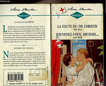 Couverture de La faute du dr christie suivi desouvenez vous michael...