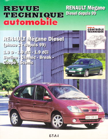 Renault Mégane diesel - phase 2 depuis 99