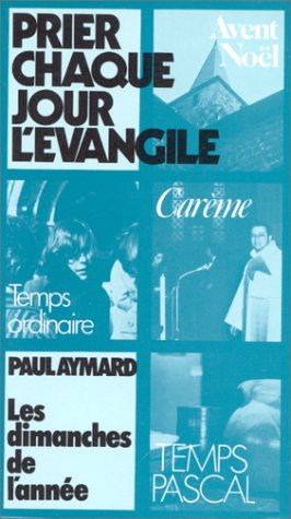 Couverture de Prier chaque jour l'Évangile