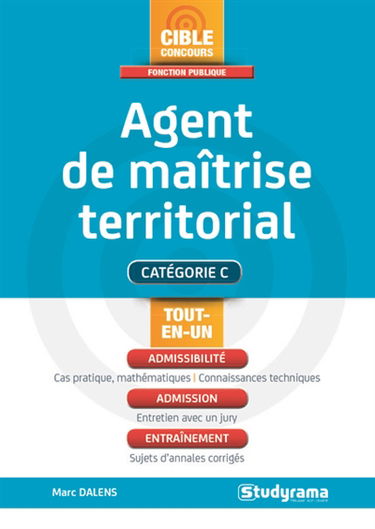 Agent de maîtrise territorial : catégorie C : tout-en-un