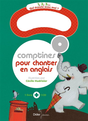Couverture de Comptines pour chanter en anglais par Cécile Hudrisier