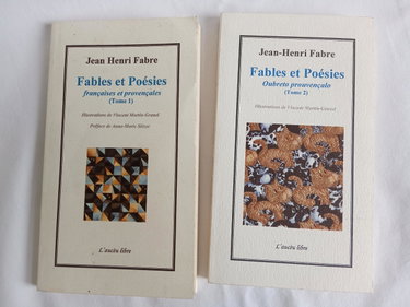 Couverture de Fables et poésies françaises et provençales