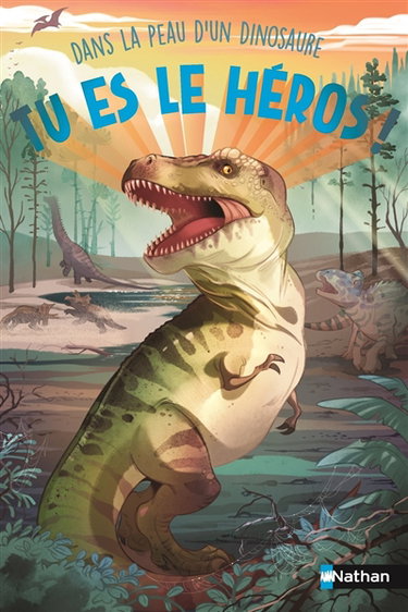 Couverture de Dans la peau d'un dinosaure