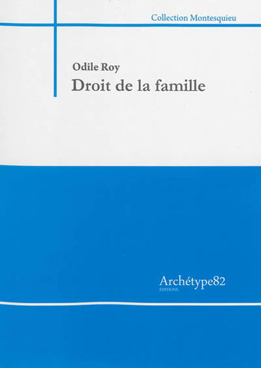 Droit de la famille 2014