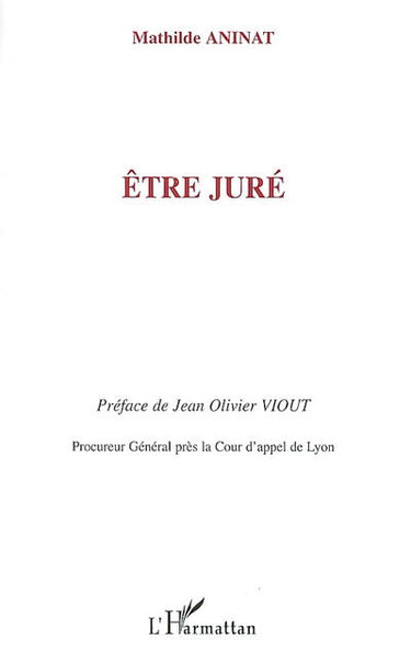 Etre juré