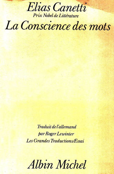 La conscience des mots : essais