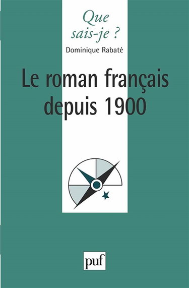 Le roman français depuis 1900