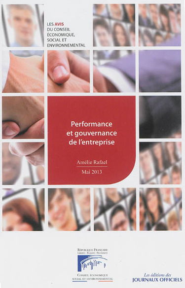Performance et gouvernance de l'entreprise : mandature 2010-2015, séance du 28 mai 2013