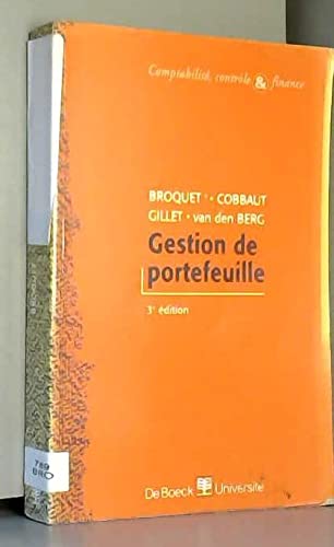 Gestion de portefeuille
