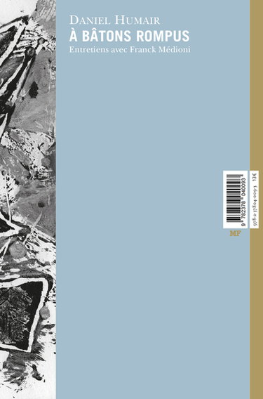 Couverture de A bâtons rompus : entretiens avec Franck Médioni