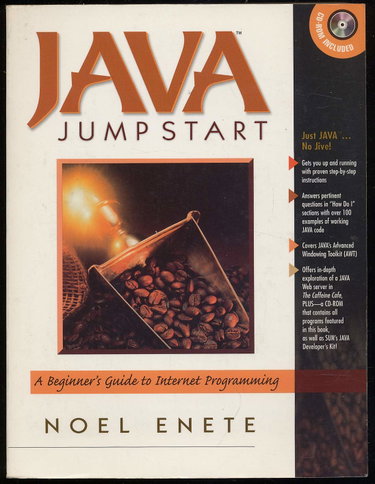 Couverture de Java Jump Start: A Beginner's Guide to Internet Programming par Noel Enete