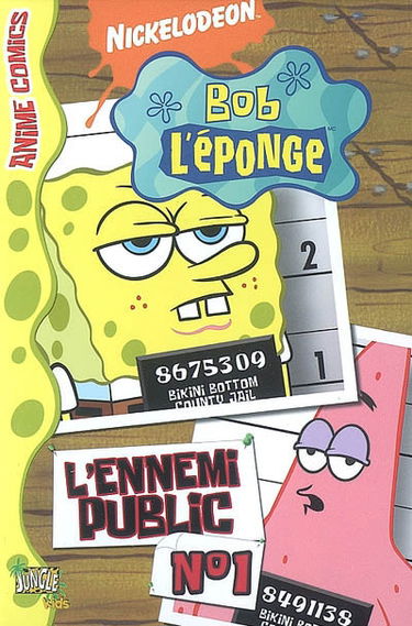 Bob l'éponge : anime comics. Vol. 4. L'ennemi public n°1