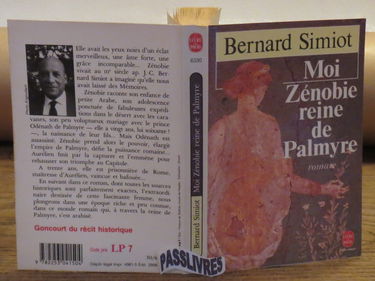 Moi Zenobie reine de Palmyre