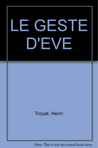 LE GESTE D'EVE