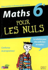 Maths 6e pour les nuls