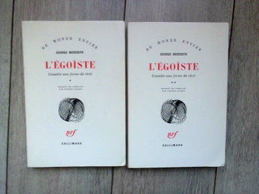 Couverture de L'Égoïste: Comédie sous forme de récit