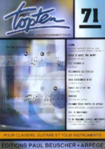 Partition : Top ten numero 71