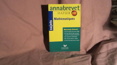 Mathématiques 2001 : Sujets