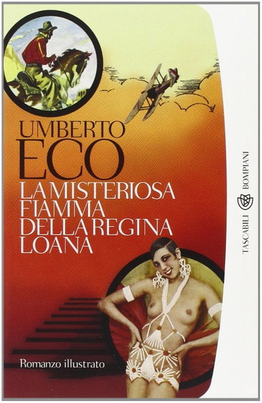 Couverture de La misteriosa fiamma della regina Loana par Umberto Eco