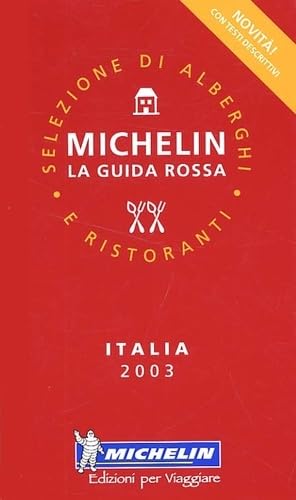 Guide Rouge : Italia 2003 (en italien)