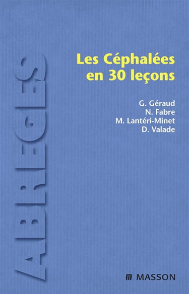 Couverture de Les céphalées en 30 leçons