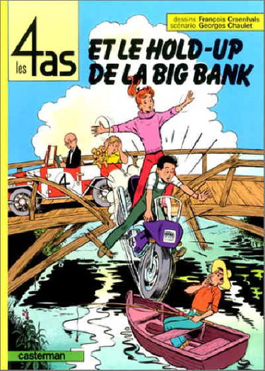 Les 4 as. Vol. 22. Les 4 as et le hold-up de la Big Bank