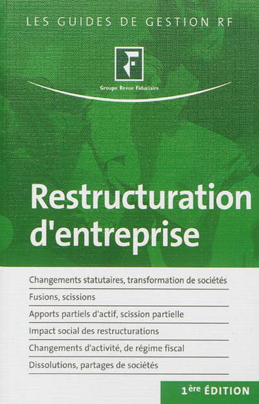 Restructuration d'entreprise