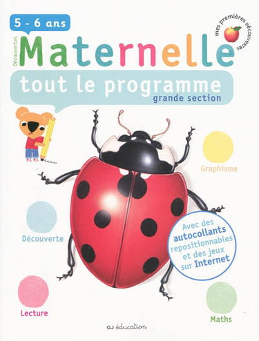 Tout le programme, grande section, 5-6 ans