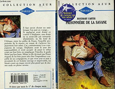 Prisonnière de la savane (Collection Azur)
