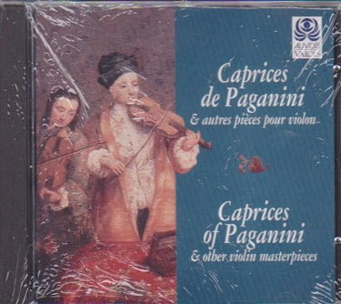 Couverture de Caprices de Paganini