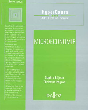 Microéconomie
