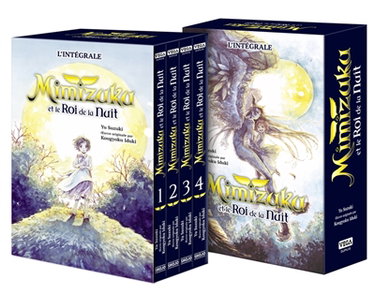 Couverture de Mimizuku et le roi de la nuit : coffret