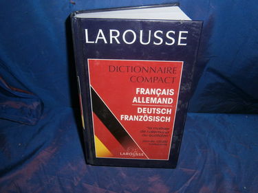 Dictionnaire compact français-allemand, allemand-français