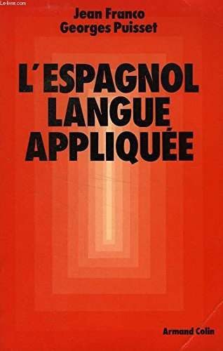 L'espagnol langue appliquée