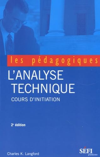 L'analyse technique: Cours d'initiation