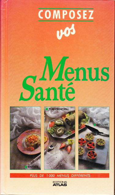 Composez vos menus santé