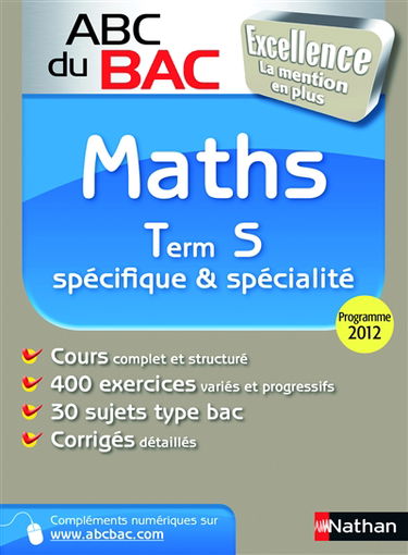 Maths : term S obl. & spé.