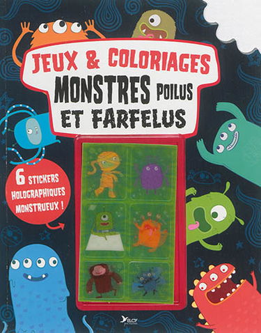 Jeux et coloriages : monstres poilus et farfelus