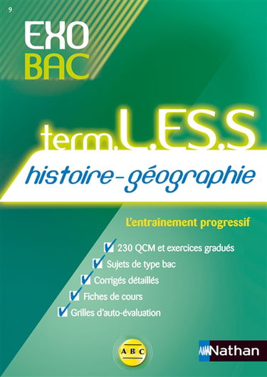 Histoire-géographie terminales L, ES, S : l'entraînement progressif