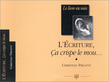 L'écriture, ça crispe le mou...