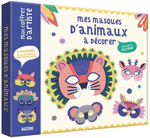 Mes masques d'animaux à décorer