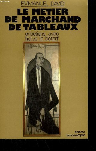 Couverture de Le metier de marchand de tableaux.