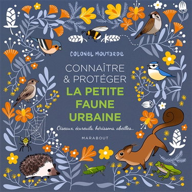 Couverture de Connaître & protéger la petite faune urbaine : oiseaux, écureuils, hérissons, abeilles...